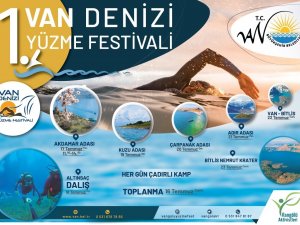 Van Denizi Yüzme Festivali Hazırlığı