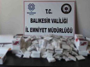 Balıkesir’de Kaçak Tütün Operasyonu