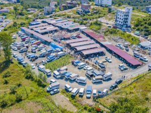 Ünye’deki Modern Hayvan Pazarında Yoğunluk