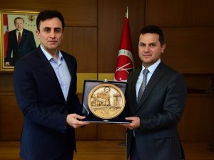 Başsavcı Kapağan’dan Rektör Topal’a Veda Ziyareti