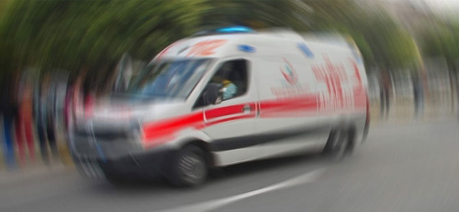 Rize'de otomobilin çarptığı elektrik direğinin devrildiği kazada 4 kişi yaralandı