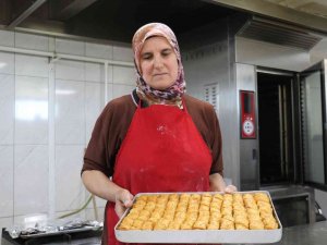 Ev Baklavasında Bayram Yoğunluğu