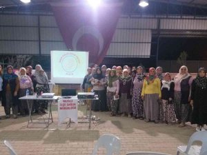 Nazilli’de Kadın Sağlığı Konusunda Bilgilendirme Yapıldı