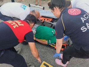 Sulama Kanalına Uçan Araç Sürücü Yaralandı