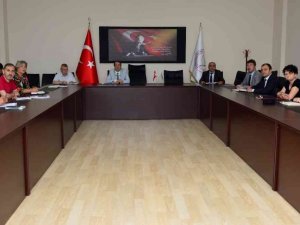 Zbeü İdari Birimleriyle İstişare Toplantısı Yapıldı