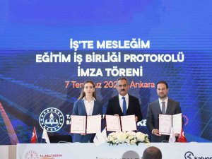 Meb’ten İ̇ş’te Mesleğim Eğitim İ̇ş Birliği Protokolü
