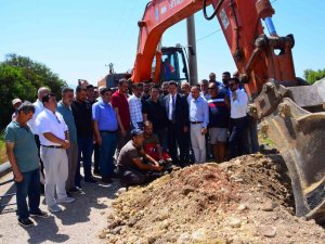 Beykonak’ta Sulama Suyu Sorunu Çözülüyor