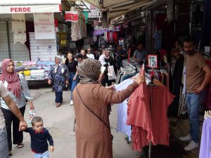 Bayram Arifesinde Çarşı Pazarda İnsan Yoğunluğu