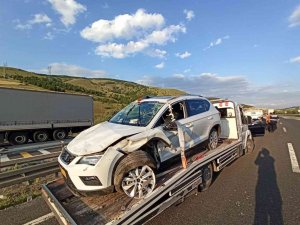 Çankırı’da Otomobil Takla Attı: 1 Yaralı