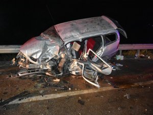 Sinop’ta trafik kazası 4 ölü, 1 yaralı