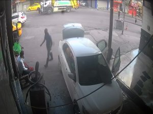 Esenler’de Feci Kaza Kamerada: Çöp Kamyonu Adamı Ezdi
