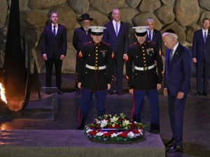 Biden, Yad Vashem Soykırım Anıtı’nı Ziyaret Etti