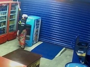 At Arabasıyla Gelip Dolaptaki Tüm Dondurmaları Çaldılar