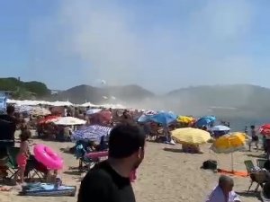 Balıkesir’de Plajda Hortum Oluştu