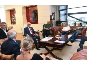 Chp Genel Başkanı Kılıçdaroğlu, İhd Yönetimini Kabul Etti