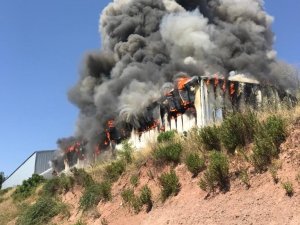 Osmaniye’de Katı Atık Bertaraf Tesisinde Yangın