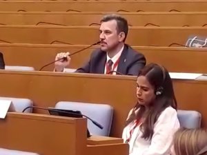 Milletvekili Esgin’den Avrupa’ya İnsanlık Dersi