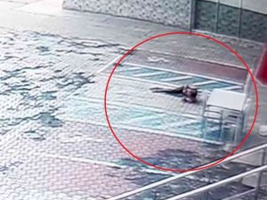 Bakım Merkezinin Yangın Merdiveninden Düşen Genç Ağır Yaralandı