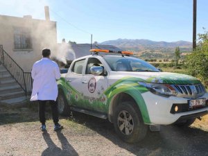 Elazığ İ̇l Özel İ̇daresinden Haşere Ve Larva İle Mücadele