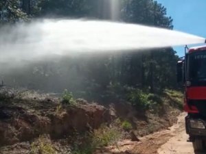Aydos Ormanı’nın İki Farklı Noktasında Çıkan Yangın Söndürüldü