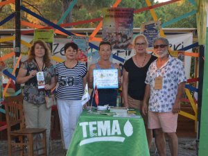 Ayvalık’ta Zeytin Çekirdekleri İle Tema İşbirliği