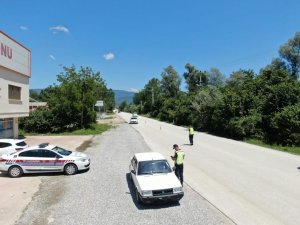 Düzce’de Dron Destekli Trafik Denetimi Yapıldı