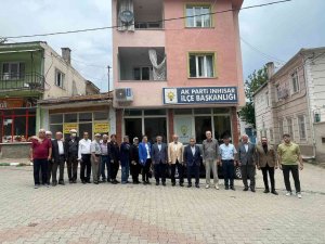 İ̇l Başkanı Yıldırım Tek Tek İlçe Teşkilatlarını Gezdi