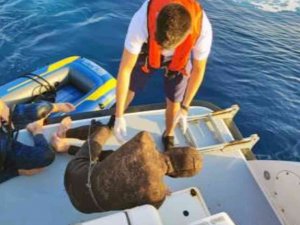 Marmaris Ve Datça’da 18 Düzensiz Göçmen Kurtarıldı