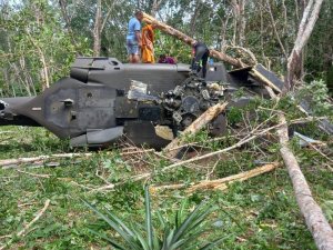 Tayland’da Askeri Helikopter Ormanlık Alana Düştü