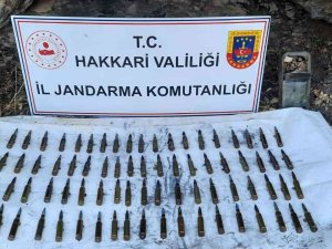 Şemdinli’de Uçaksavar Mühimmatı Ele Geçirildi