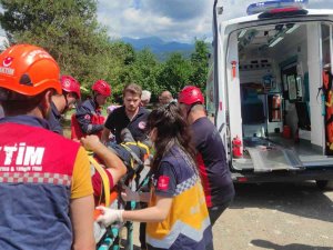 Sakarya’da Otomobil Şarampole Yuvarlandı: 6 Yaralı