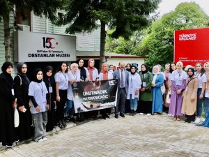 Bayburtlu Gençler Samsun’da 15 Temmuz Mesajı Verdi: "Unutmadık, Unutmayacağız"