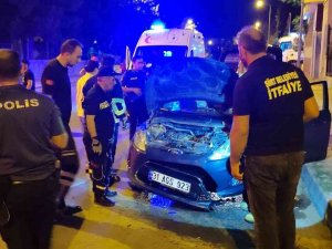Siirt’te Kontrolden Çıkan Araç Kaza Yaptı: 1 Yaralı