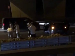 E-5 Karayolu’nda "Makas" Kazası Kamerada