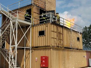 Büyükşehir İtfaiyesinden Yalkim Osb İtfaiyesine Eğitim