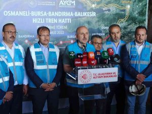 Bakanı Karaismailoğlu Açıkladı: Ankara-bursa Ve Bursa-i̇stanbul Arası 2 Saat 15 Dakika Olacak
