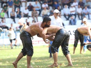 Akbalık Yağlı Güreşleri Başpehlivanı Serhat Gökmen Oldu