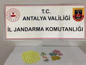 Alanya’da 163 Adet Uyuşturucu Hap Ele Geçirildi