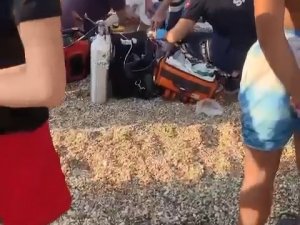Günübirlik Yüzmeye Geldiği Denizde Kalp Krizi Geçirerek Yaşamını Yitirdi