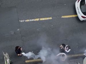 İ̇stanbul’da Korku Dolu Anlar: Düğün Kutlamasını Çekerken Az Kalsın Canından Oluyordu