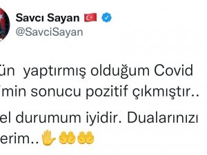 Başkan Sayan Covid’e Yakalandı
