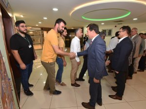 Başkan Hasan Kılca, Çalışma Arkadaşlarıyla Bayramlaştı