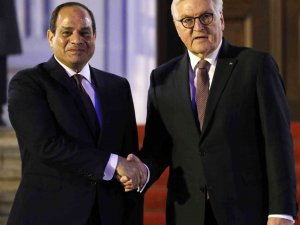 Almanya Cumhurbaşkanı Steinmeier, Mısır Cumhurbaşkanı Sisi İle Görüştü