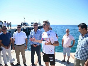 ’Bayrağımız Kulaçlarla Kıbrıs’a Etkinliği Anamur’dan Start Aldı