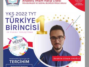 Merkezefendi Anadolu İ̇mam Hatip Lisesi, Tyt Türkiye Birincisi Çıkardı