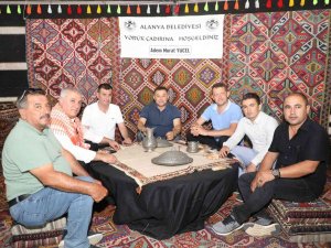 Gökbel’de Kurulan Yörük Çadırında Geleneksel Yörük Kültürü Tanıtıldı