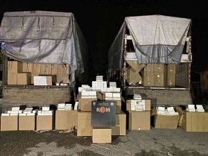 Mersin’de 16 Milyon Adet Boş Makaron Ele Geçirildi