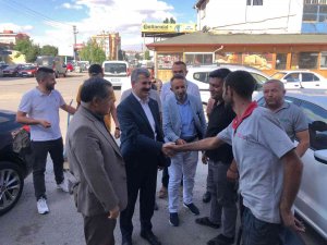 Ak Heyet Esnaf Ve Vatandaşları Dinledi
