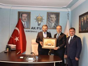 Bursa Büyükşehir Belediye Başkanı Aktaş Gümüşhane’de