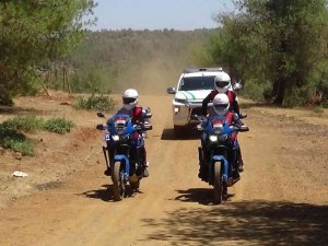 Kilis’te Ormanlık Alanlara Havadan Denetim